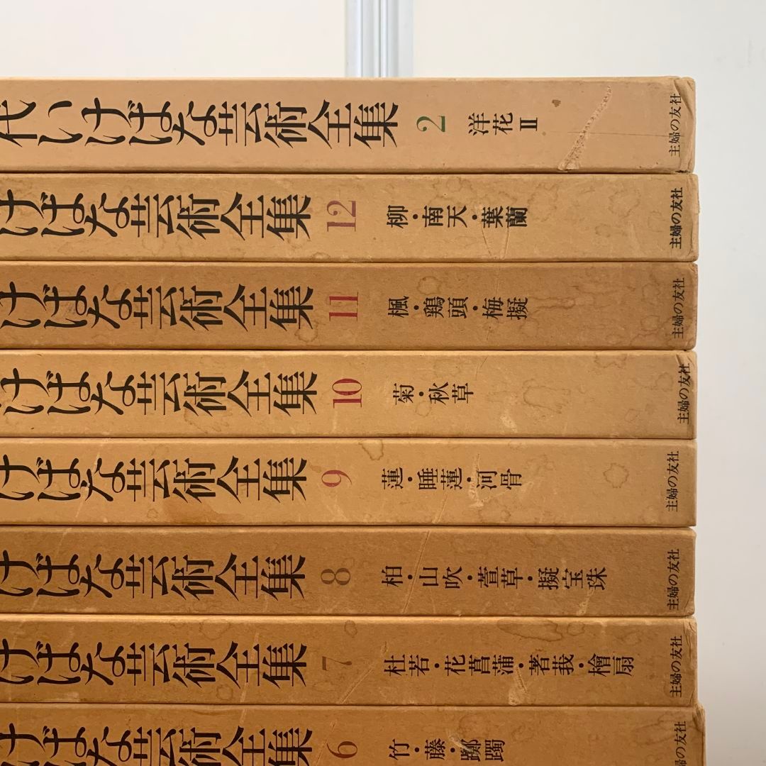 △02)【同梱不可】花材別 現代・いけばな芸術全集 まとめ売り13 △02)【同梱不可】花材別 現代・いけばな芸術全集 まとめ売り13