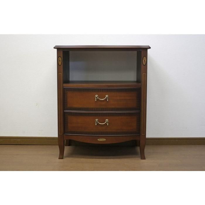 オープンチェスト 60cm幅 象嵌 東海家具 ベネチア 779584 【公式通販】