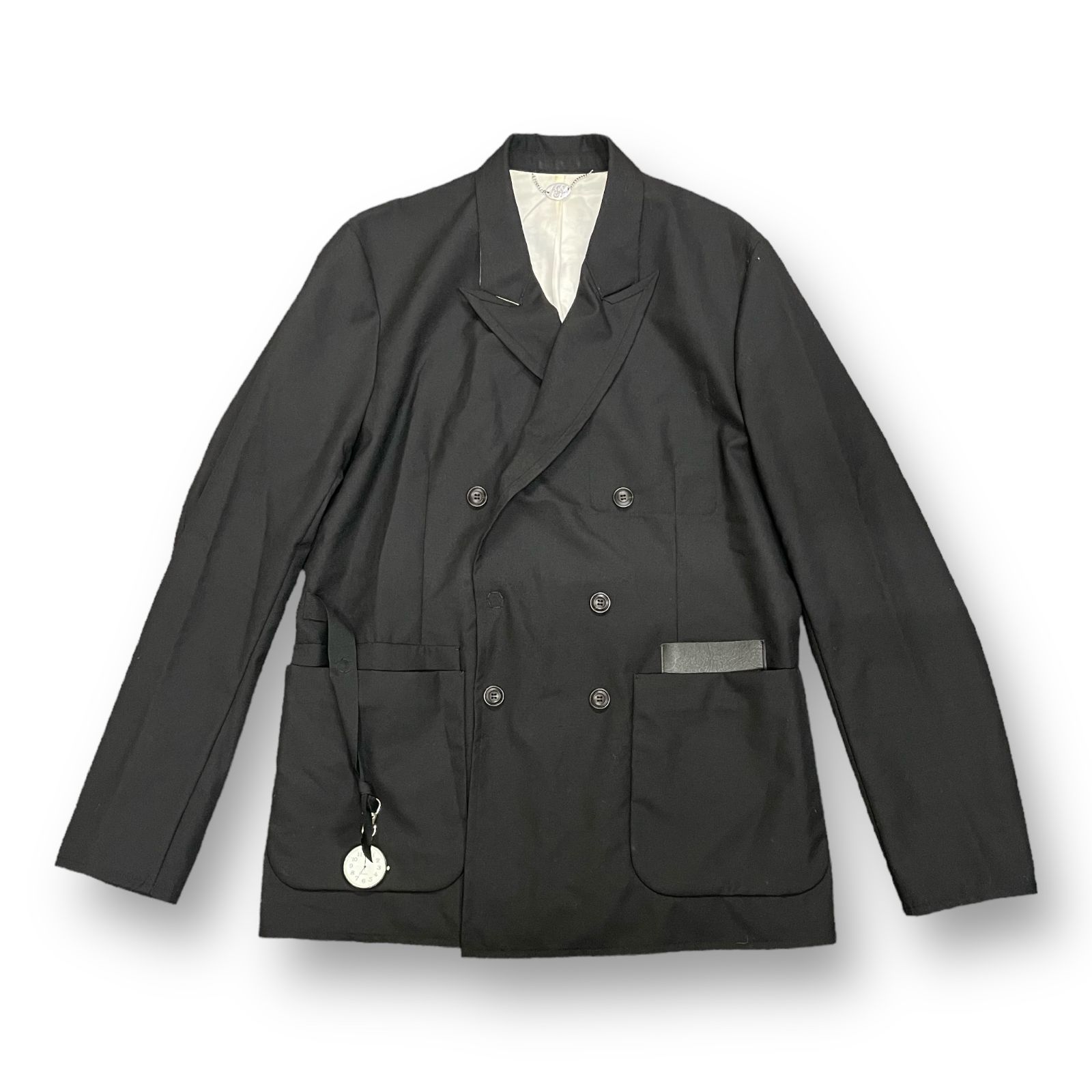 SUNSEA 22SS N.M OXFORD w/耳 テーラードジャケット サンシー 22S31 2 