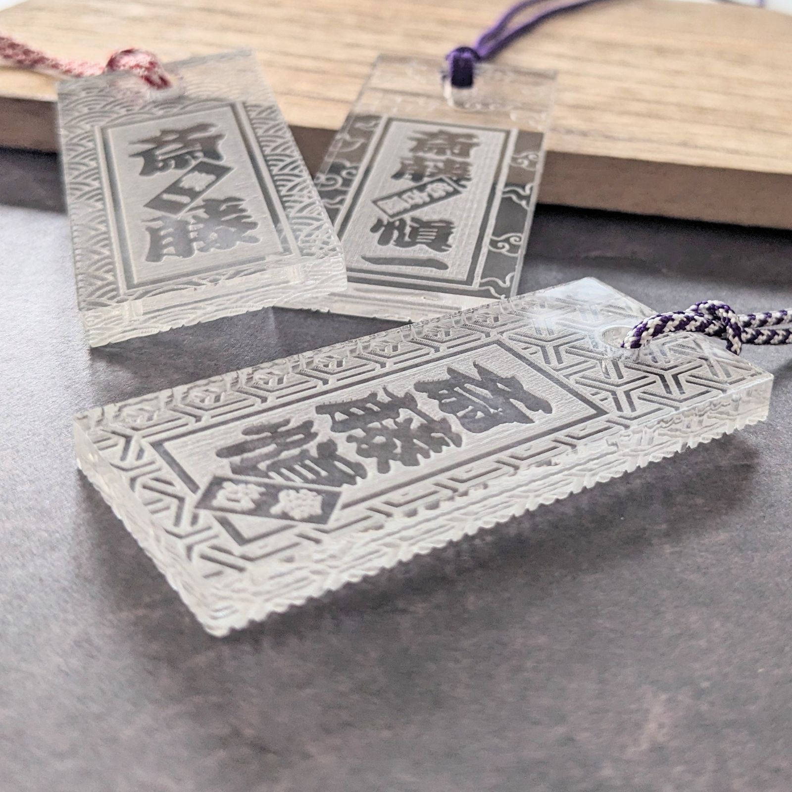 オーダーメイド】アクリル 5mm 喧嘩札 祭り札 千社札 差し札