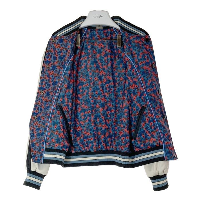 コーチ リバーシブル スタジャン 中古・古着通販】COACH (コーチ) リバーシブルスカジャン ピンク