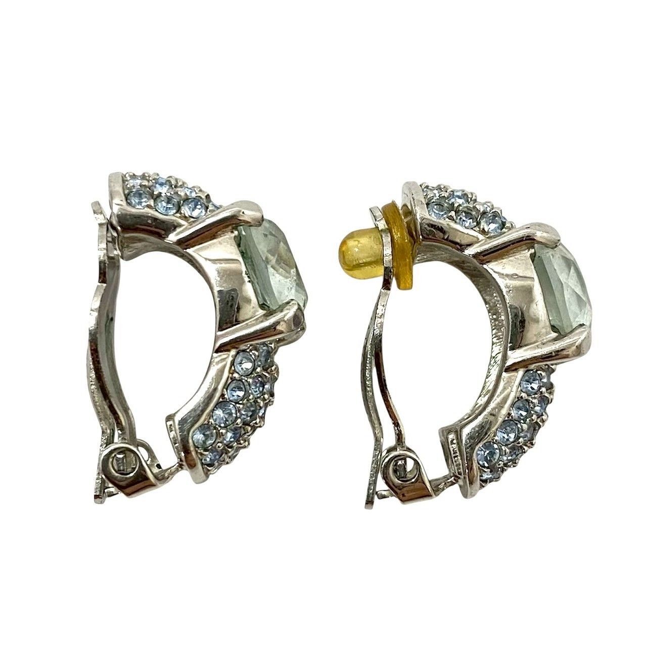 Swarovski Mesmera シングルイヤリング ジュエリーコレクション ロジウム仕上げ クリアクリスタル, One Size, 金属, クリスタル並行輸入