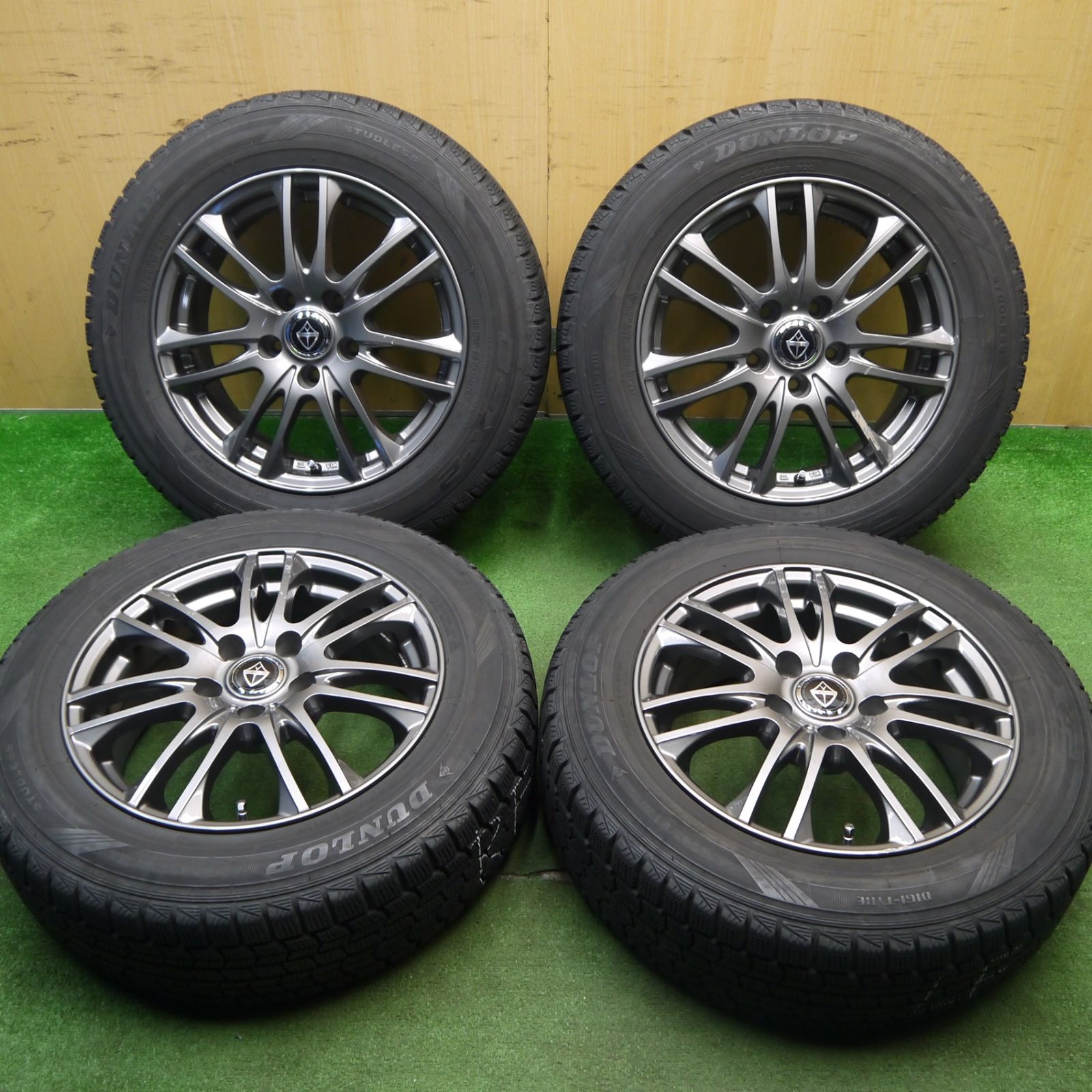 スタットレス175⁄65R14 ホイール付 DUNLOP DSX-2S1018☆175⁄65R14
