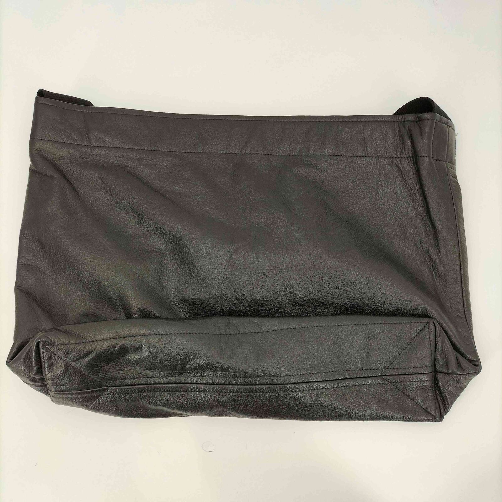 ヨウジヤマモト NOVELTY LEATHER CROSSBODY BAG YOHJI YAMAMOTO(ヨウジヤマモト) / NOVELTY LEATHER CROSSBODY