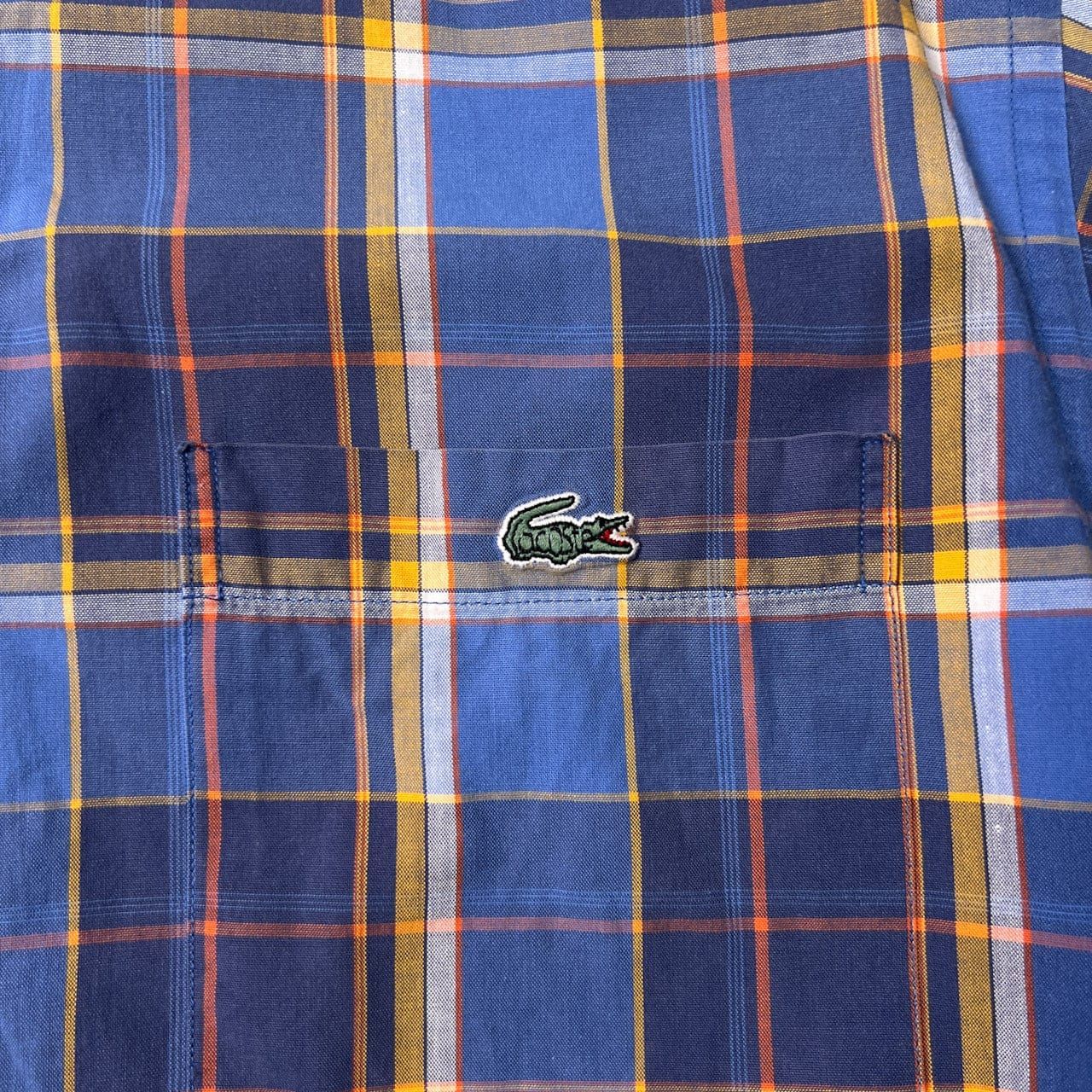 良品 90s LACOSTE ラコステ タータンチェック 2タック パンツ 3 良品 90s LACOSTE ラコステ タータンチェック 2タック パンツ 3