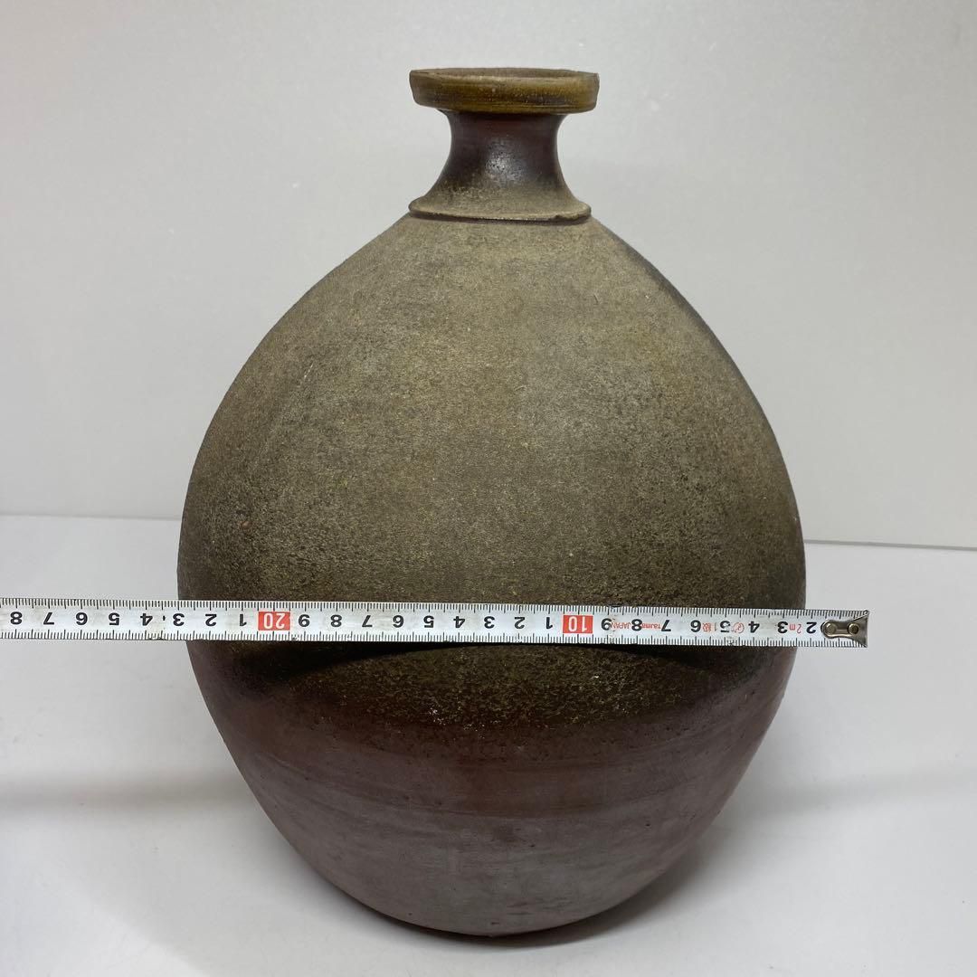 吉本正 備前大壺 高さ約35cm 東H5-1111② - メルカリ