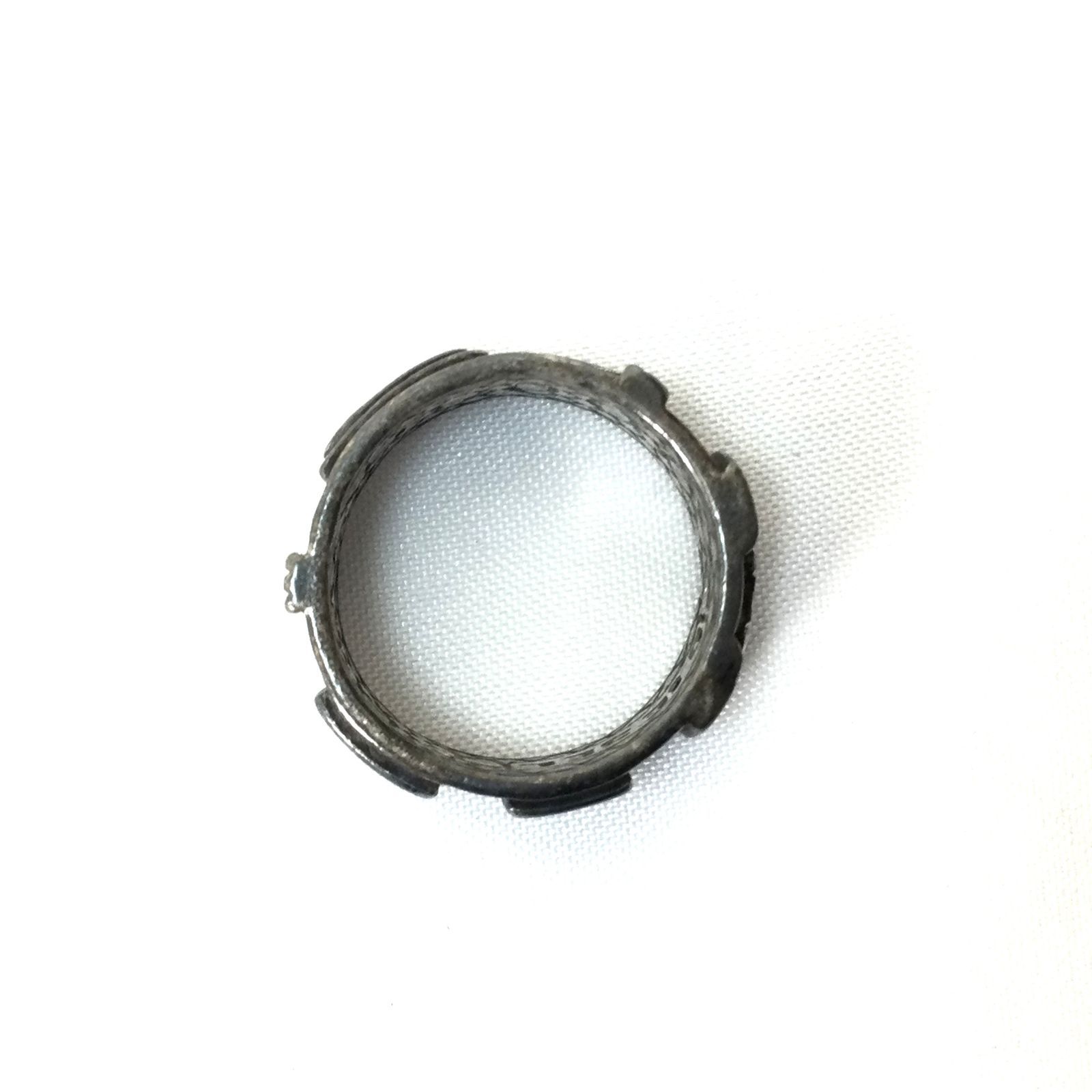 1307 DIESEL ディーゼル D ロゴ 925 silver シルバー Ring リング 指輪 