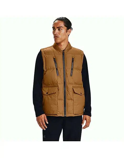 356 ー UNDER ARMOUR アンダーアーマー UA ダウン ベスト 2XL 110