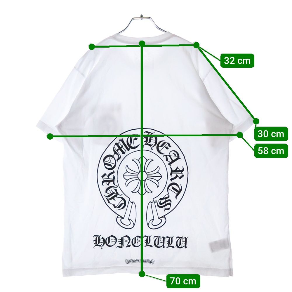 CHROME HEARTS (クロムハーツ) Honolulu Back CH Plus Tee