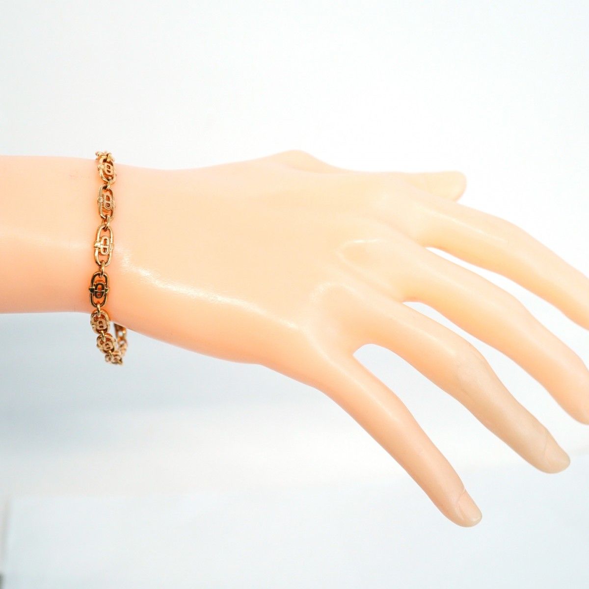 希少✨極美品✨Christian Dior ブレスレット CDロゴ GPゴールド 極美品】Dior✨ブレスレット CDロゴ GPメッキ ゴールド m212