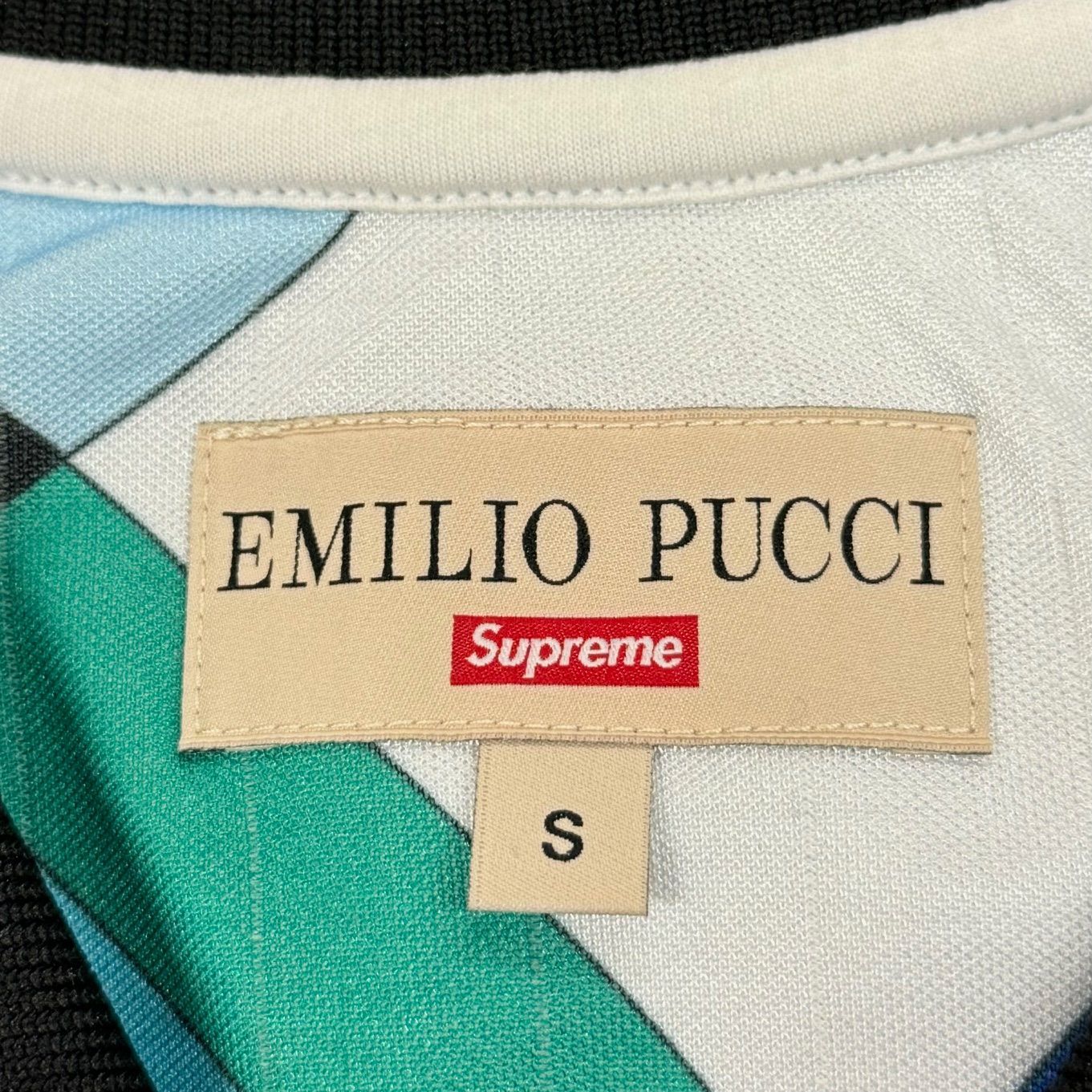 supreme pucciコラボゲームシャツ Supreme×EMILIO PUCCI 21SS Emilio Pucci Soccer Jerseyエミリオ
