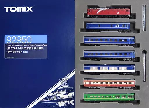 中古】鉄道模型 1/150 JR EF81・24系25形 特急寝台客車 夢空間
