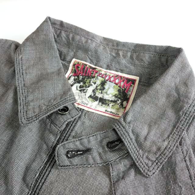 セントマイケル SAINTMICHAEL × BerBerJin 24AW STRIPE BB_DENIM