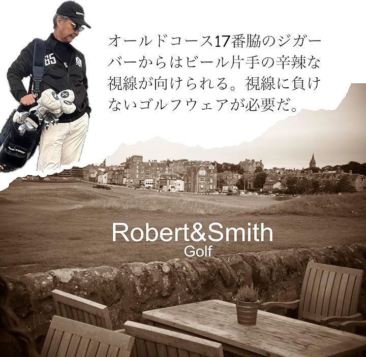 Robert&Smith ロバートアンドスミス 本物 ゴルフジャケット ジャージ
