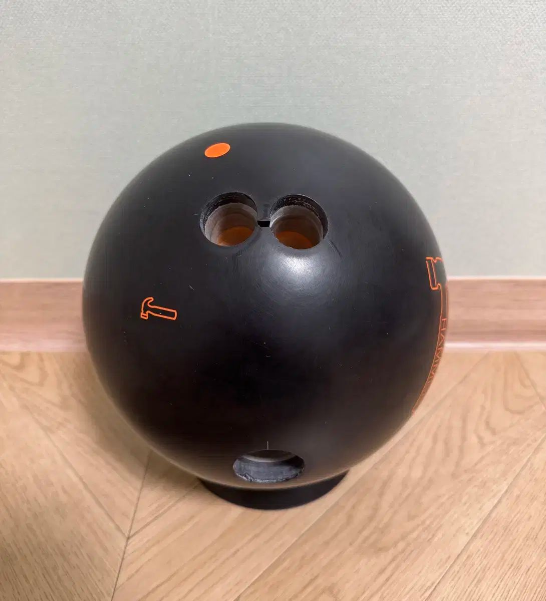 ボーリングボール WOOBLE ブラック 15 p