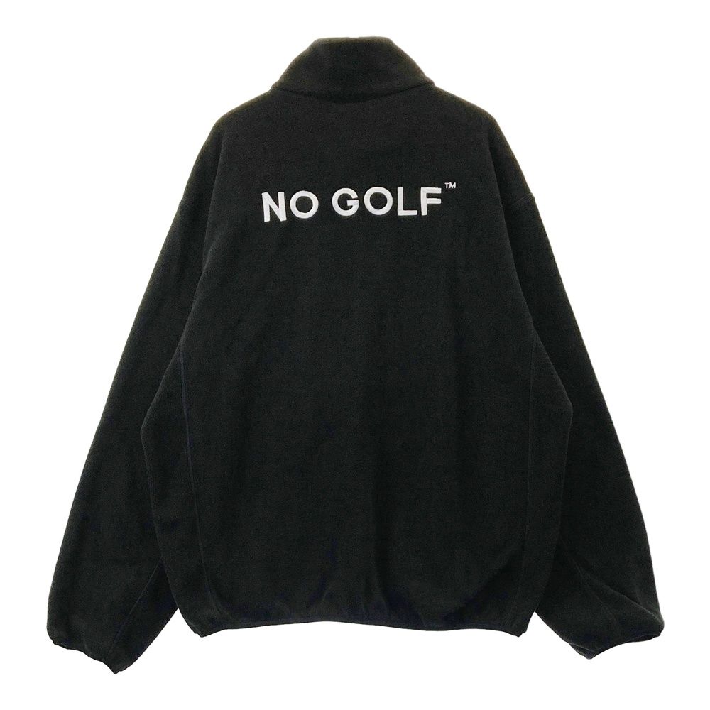サイズ M NO COFFEE ノーコーヒー ×CLUBHAUS フリース ジップジャケット ブラック系 240101480503 ゴルフウェア メンズ ストスト