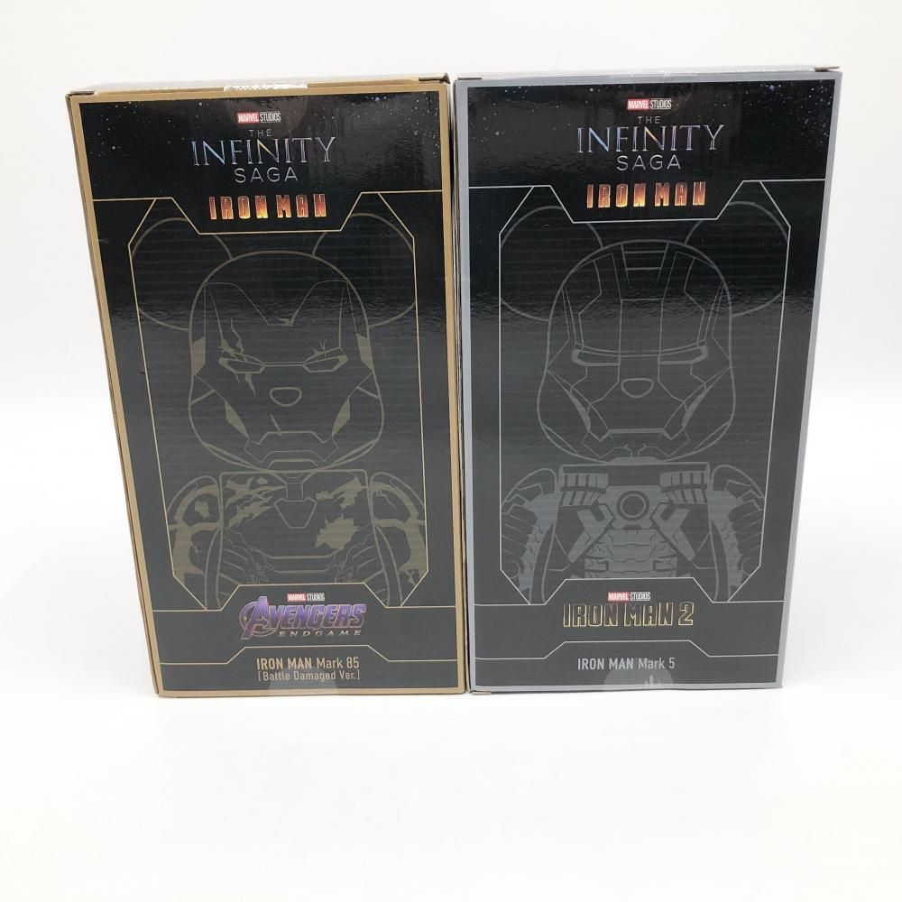 中古】未開封 Happyくじ MARVEL Infinity SAGA IRON MAN BE@RBRICK 全種コンプリートセット 台座付  アイアンマン ベアブリック[17] - メルカリ