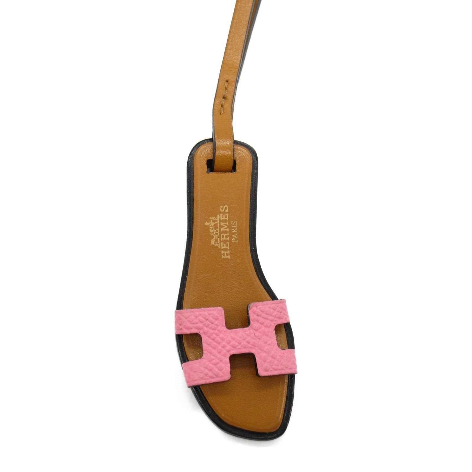 エルメス HERMES チャーム オラン ナノ チャーム 080148CA ピンク 