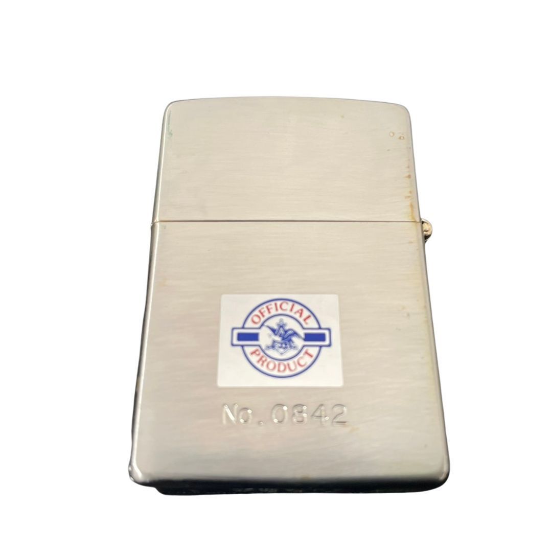  ZIPPO Budweiser KING OF BEERS 卓上灰皿付き ライター本体 喫煙具 ライター