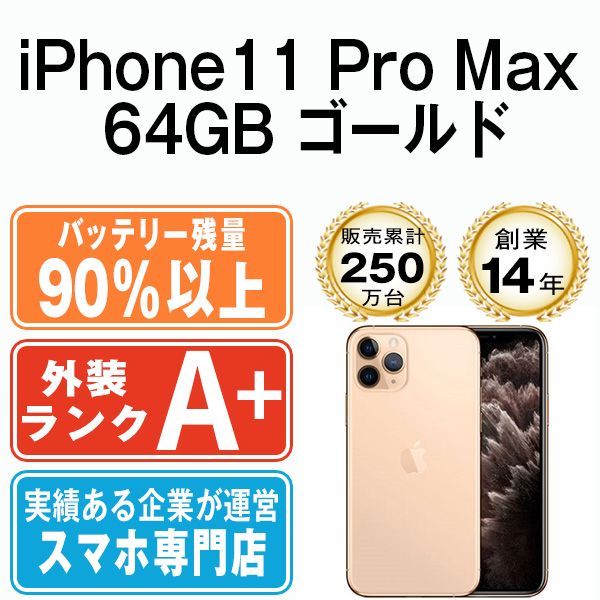 Apple iPhone 11 Pro ゴールド SIMフリー ジャンク iPhone11 Pro 64GB