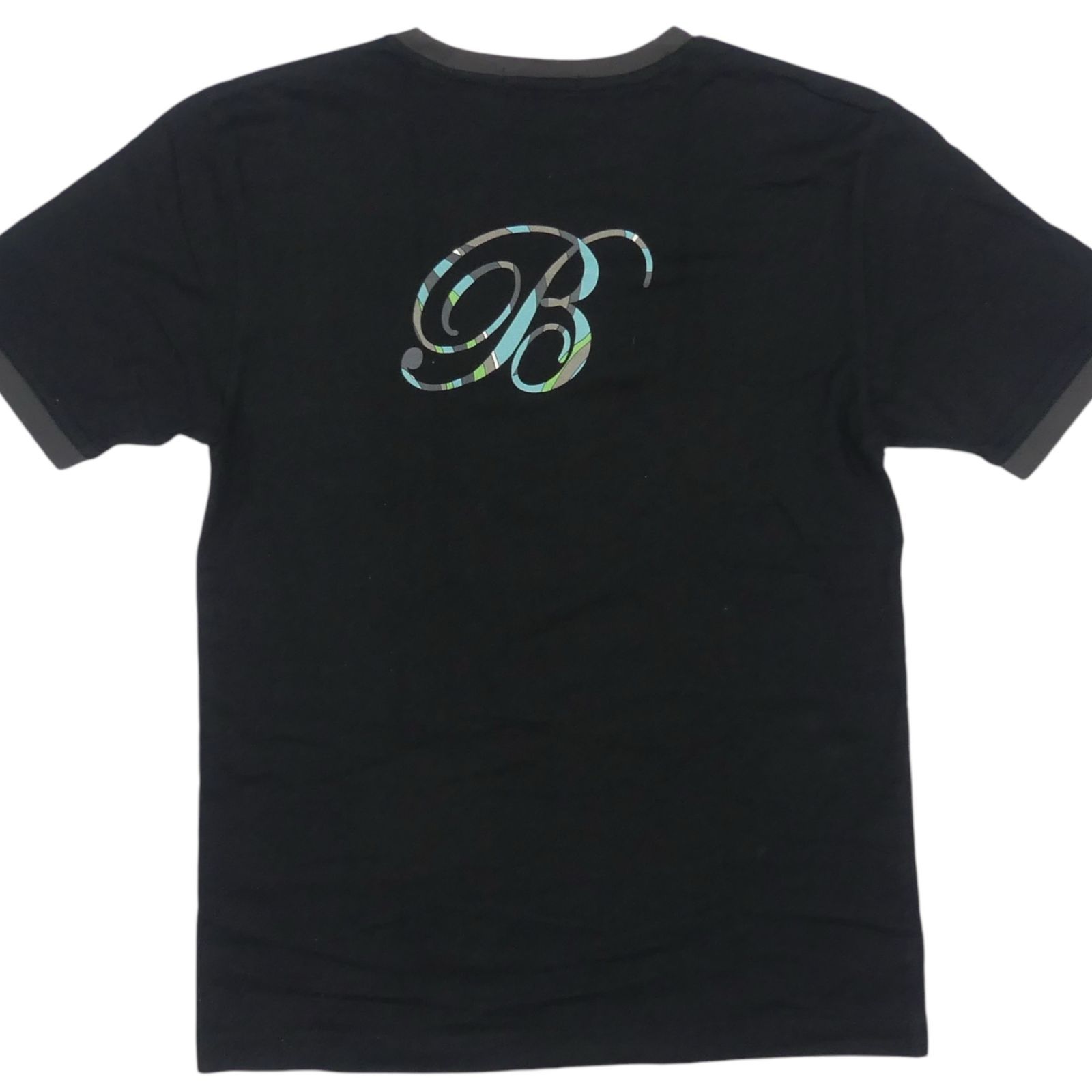 BURBERRY ブラック Tシャツ Burberry Women's Back Monogram Cotton T-Shirt Black - FW22 - US