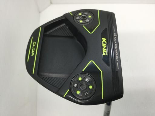 コブラ KING CUDA シングルベンド 34インチ パター PT スチール フレックスその他 メンズ 男性用 右利き 右用 Cランク ゴルフクラブ