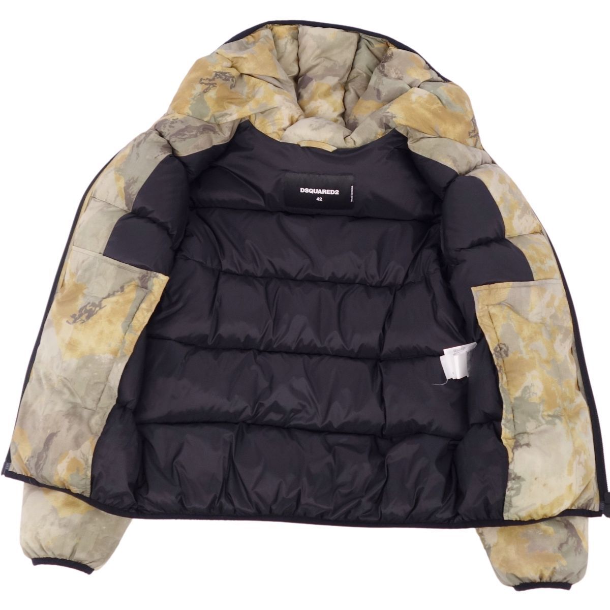 極美品 ディースクエアード DSQUARED2 2021年 ダウンジャケット フ 