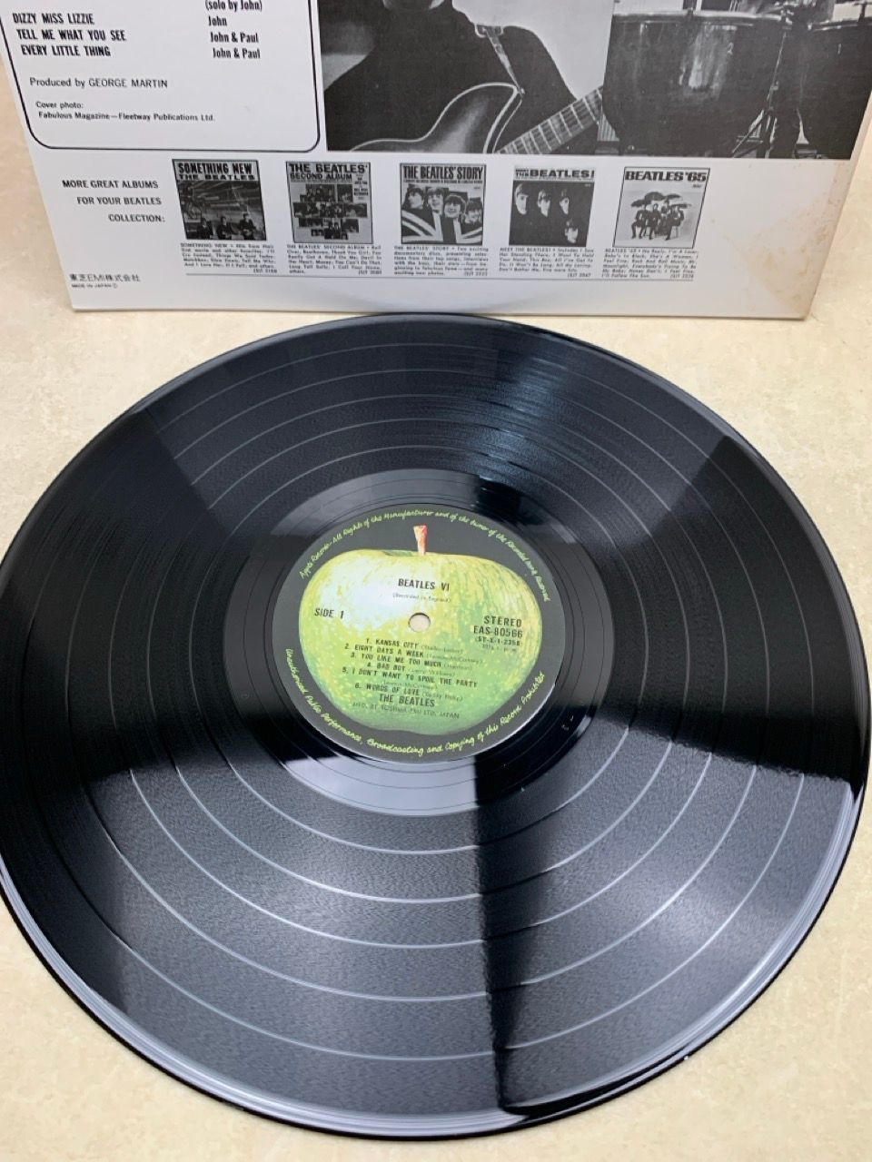 【美盤】The Beatles レコード 6枚セット LP LP 帯付 THE BEATLES ビートルズ6 EAS80566 - メルカリ