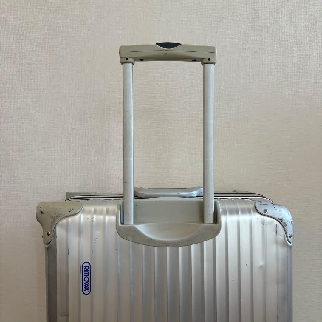 青ロゴ・廃盤モデル RIMOWA TOPAS 82L 4輪 キャリーケース - メルカリ
