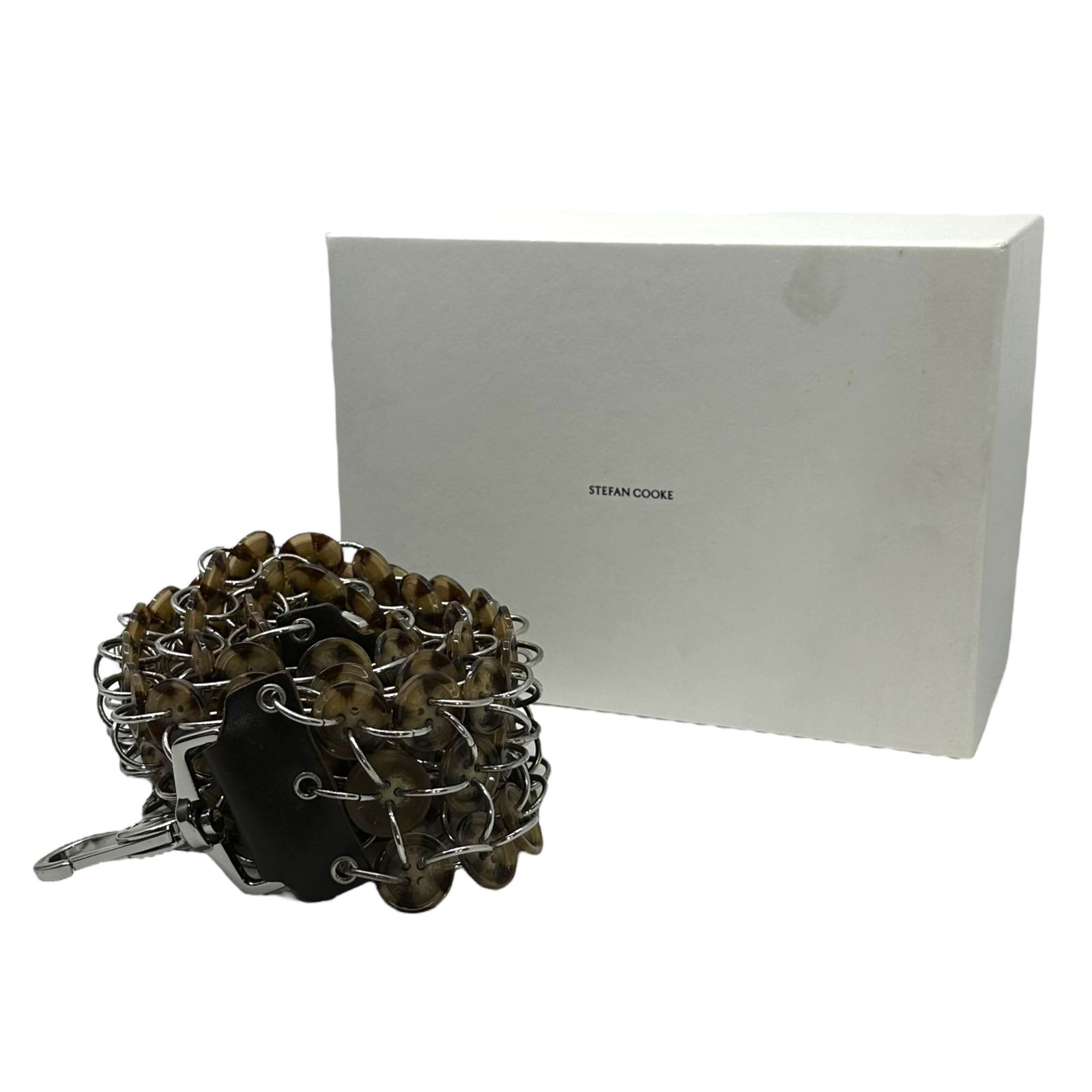 STEFAN COOKE Button Strap in Brown – Stefan Cooke 希少 stefan