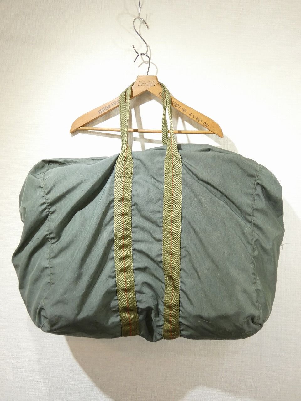50s ビンテージ US NAVY USN PARACHUTE TRAVELING BAG パラシュート