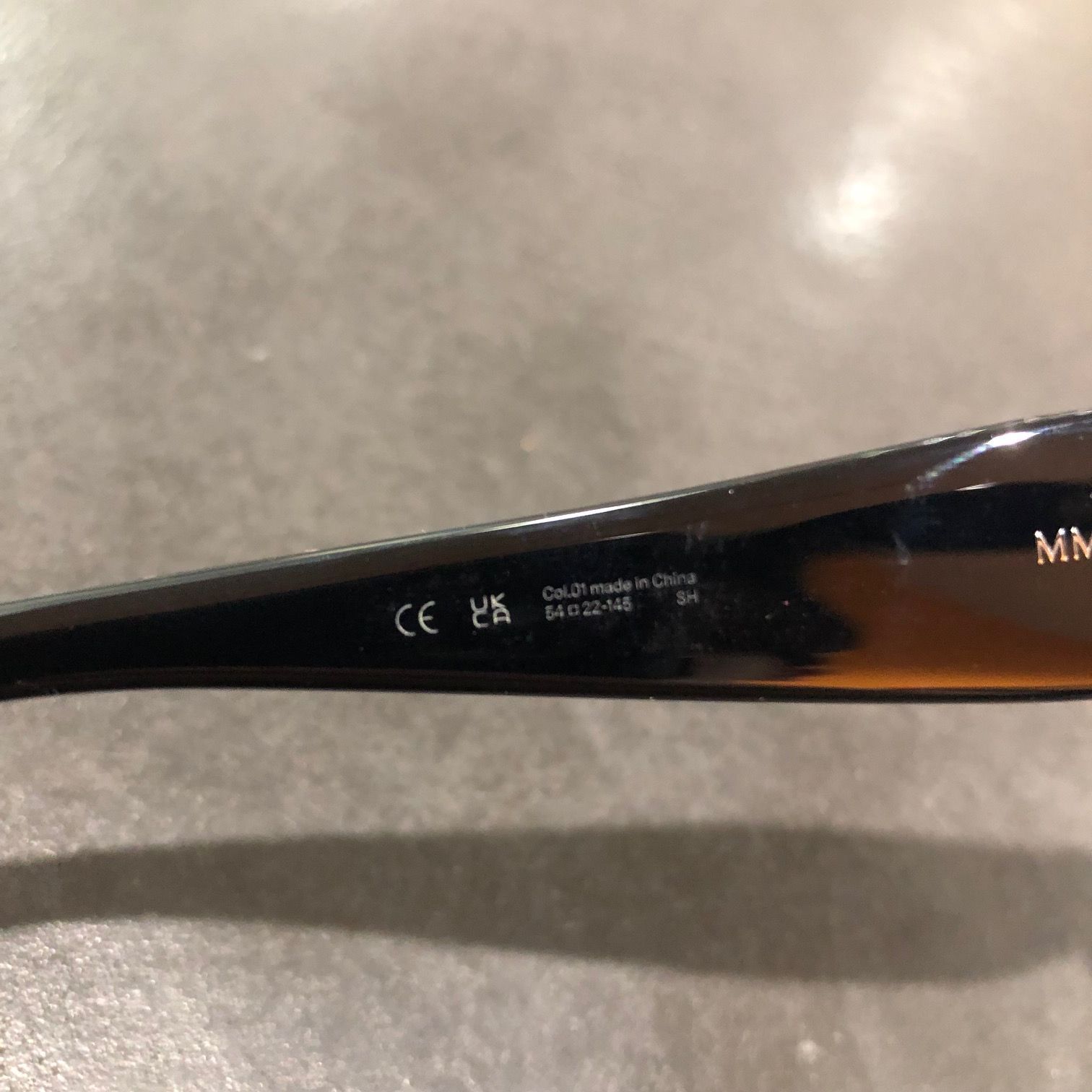 Gentle Monster Maison Margiela MM109 01 コラボ ステッチ サングラス