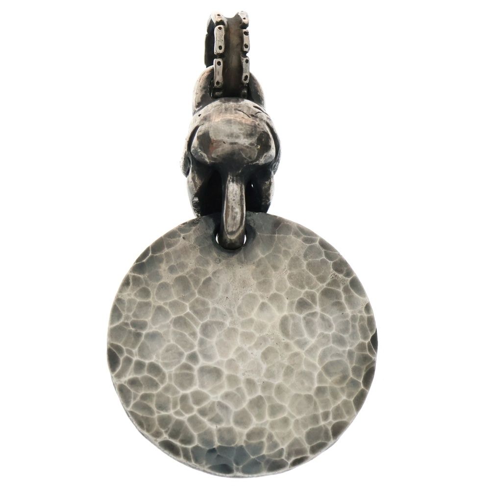 STOP LIGHT ストップライト K18 SKULL THUNDER TOP スカルサンダー ターコイズ ペンダントトップ シルバー ゴールド