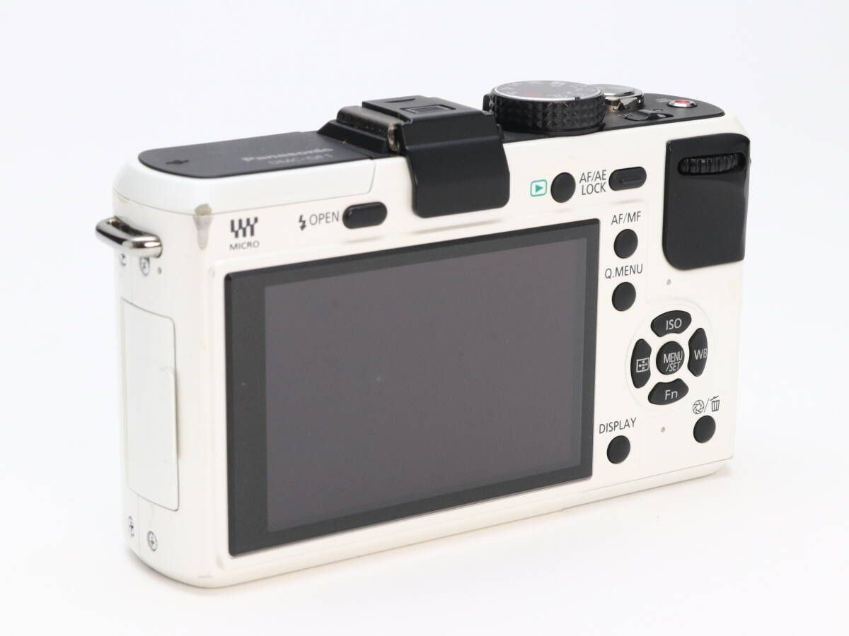 ディスカウント パナソニック LUMIX DMC-GF1 ホワイト【・良品】動作