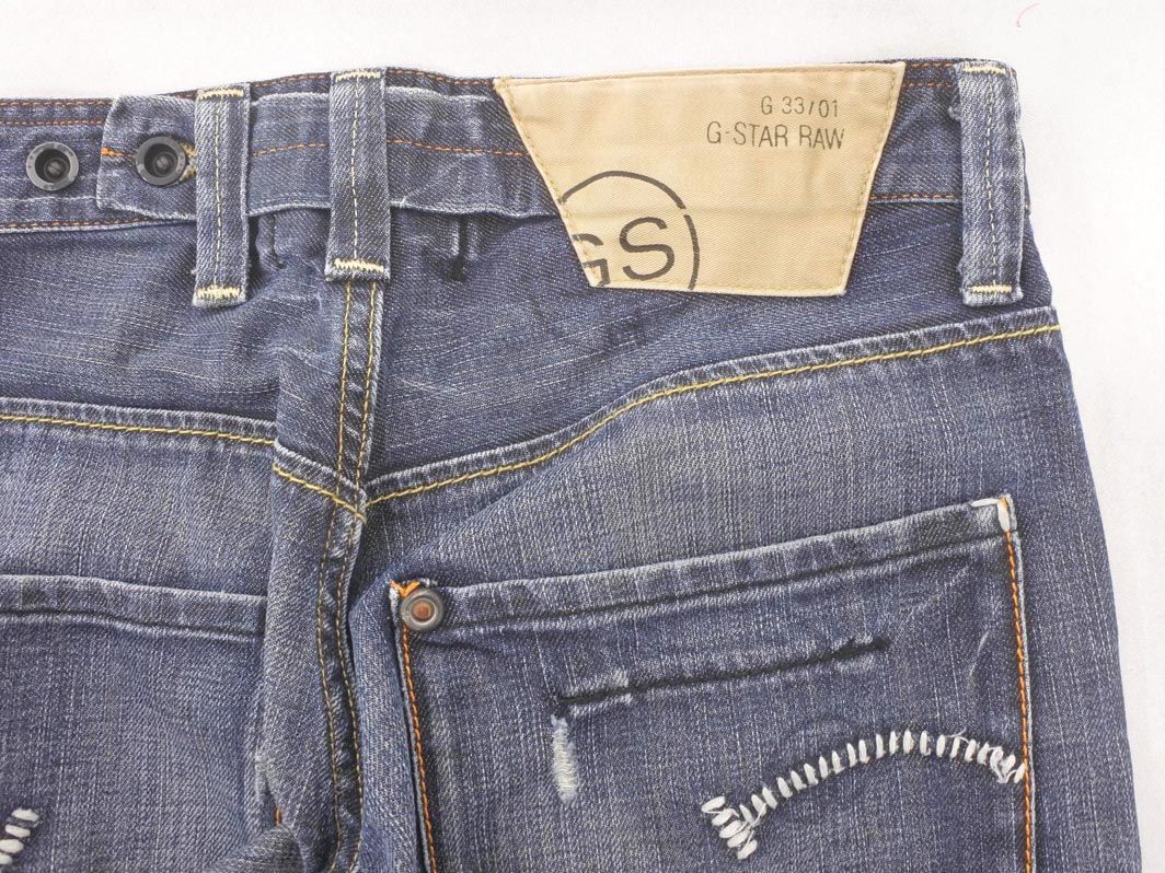 G-STAR RAW ジースターロゥ GS 33 01 ボタンフライ デニムパンツ