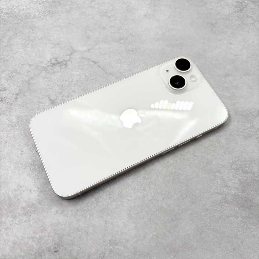 iPhone14 128gb スターライト iPhone 14 128GB スターライト 白 100