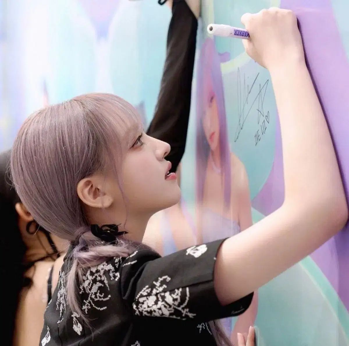 IVE リズ LIZ 直筆 サイン チェキ ポラロイド トレカ