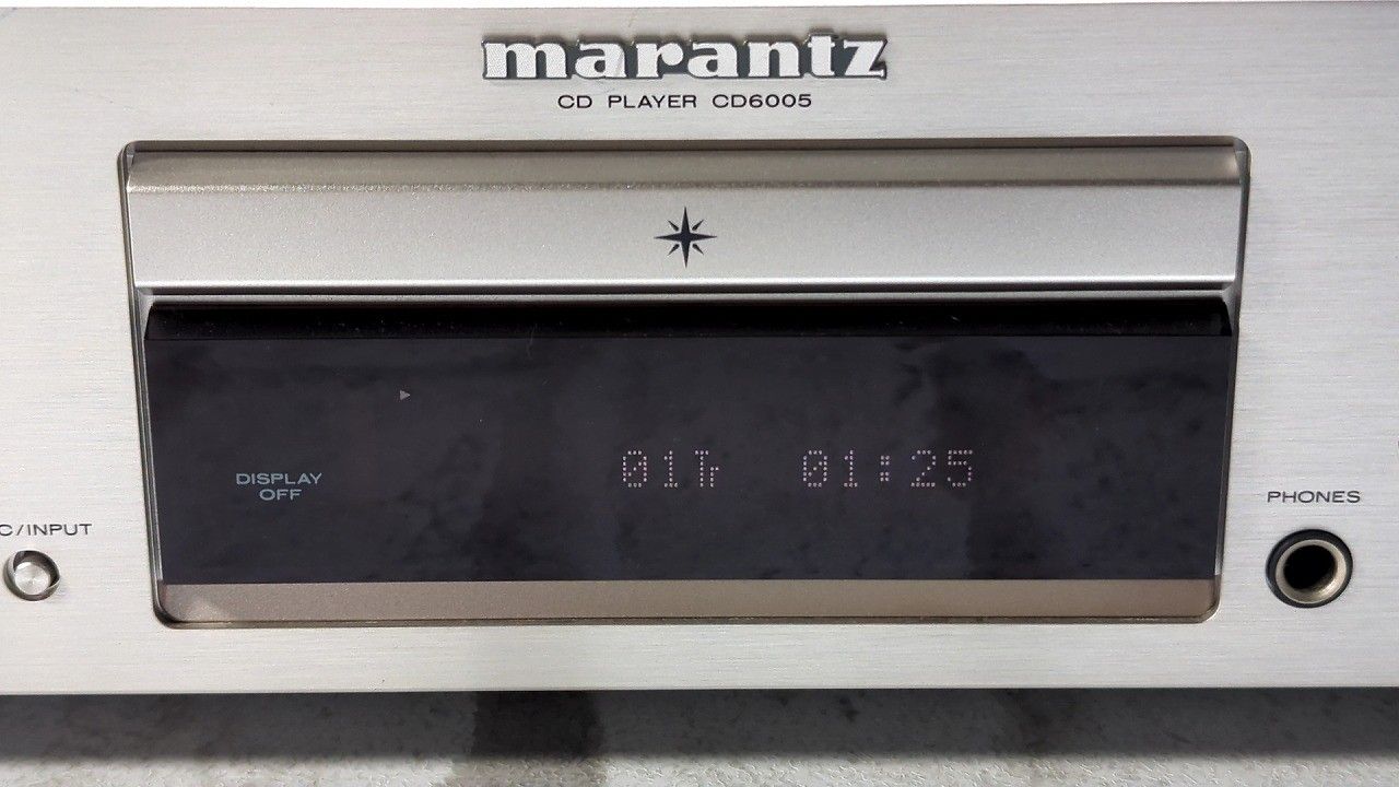 marantz - marantz　マランツ　CD6005　CDプレーヤー　リモコン付き　動作品 Yahoo!オークション -「cd6005」の落札相場・落札価格