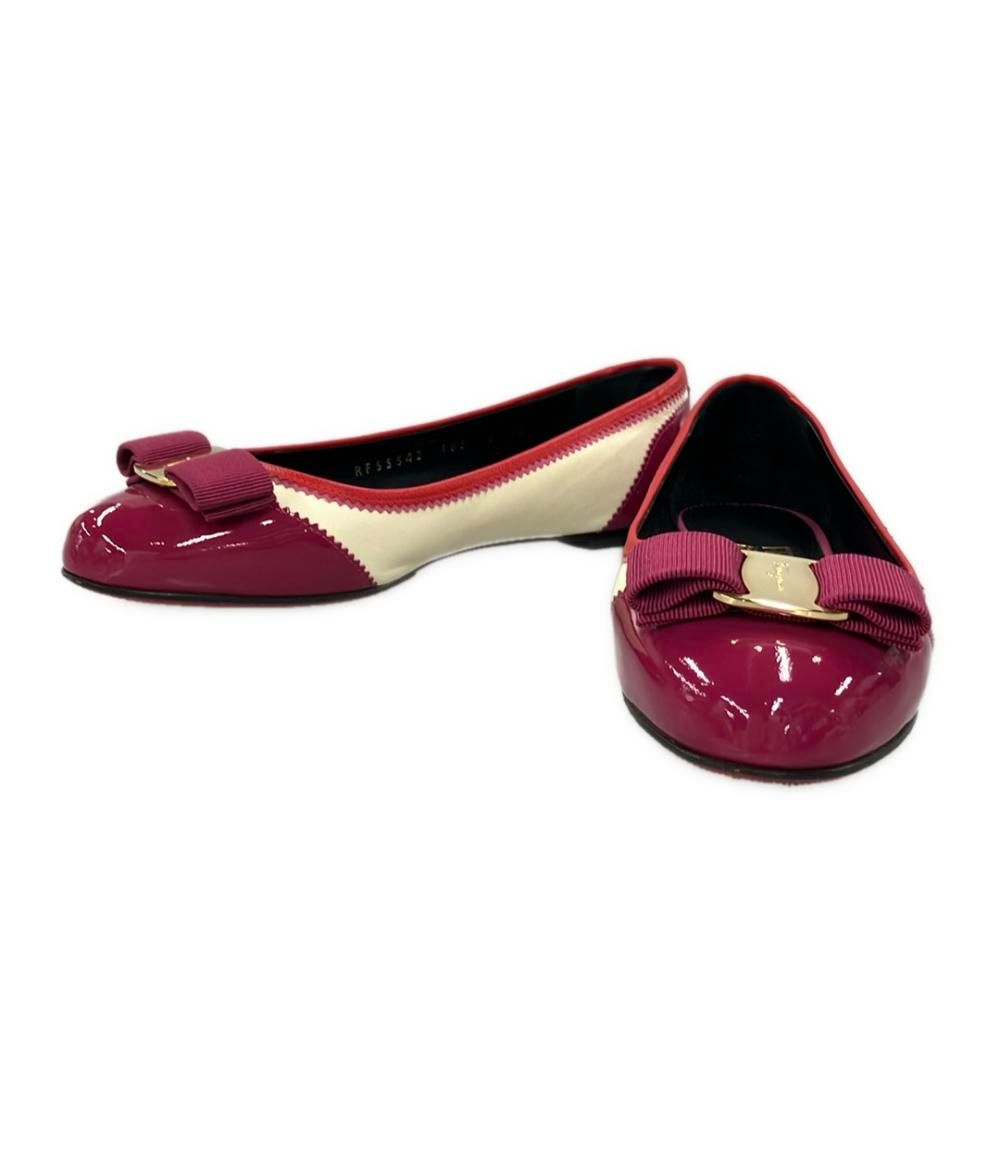 新品同様! マノロブラニク 定番スリングバック 極上パテントカーフ