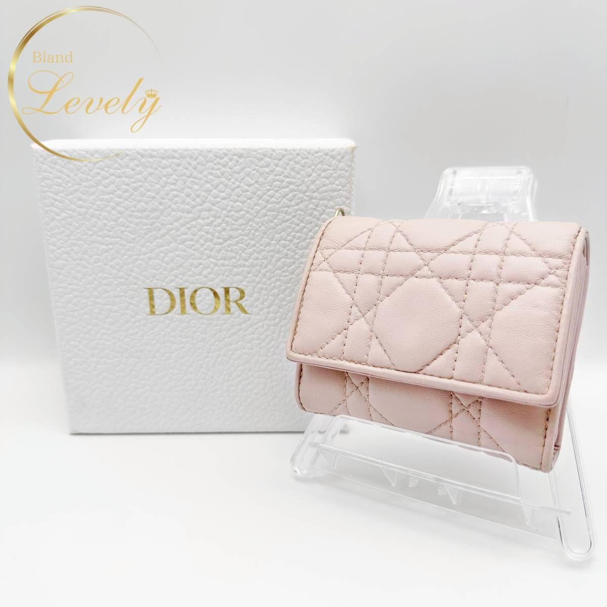 DIOR クリスチャンディオール レディディオール ロータスウォレット