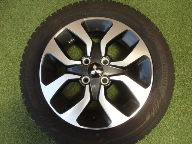 中古】 送料込み ミツビシ純正 デリカD2 165/65R15 スタッドレスタイヤ 