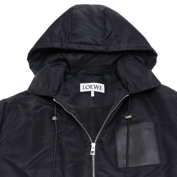 25SSモデル ロエベ LOEWE HOODED JACKET パデット フーデッド