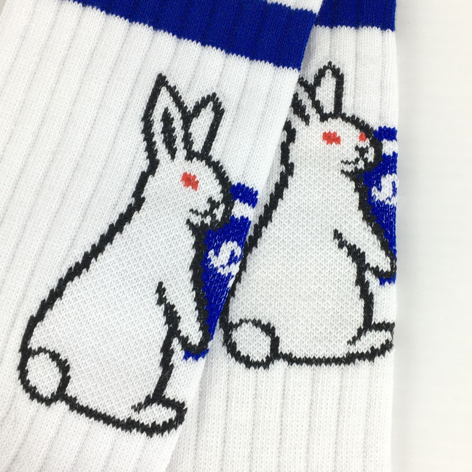 【開封未使用品】SAPEur FR2 RABBIT SOCKS サプール エフアール2 ラビット コラボ ソックス ブルー 青 靴下 00498hi◇168