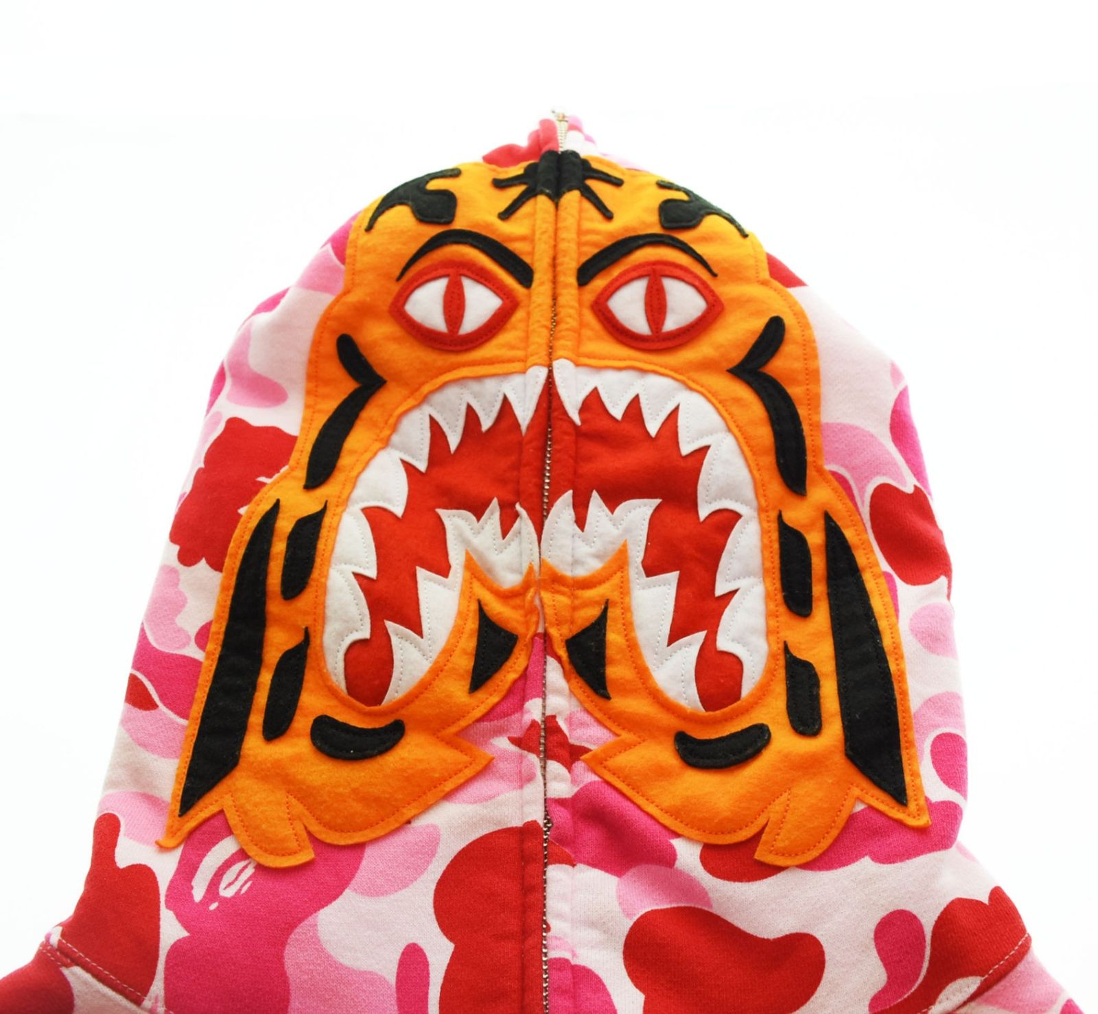 ア ベイシング エイプ A BATHING APE ABC Camo Tiger Zip Hoodie 