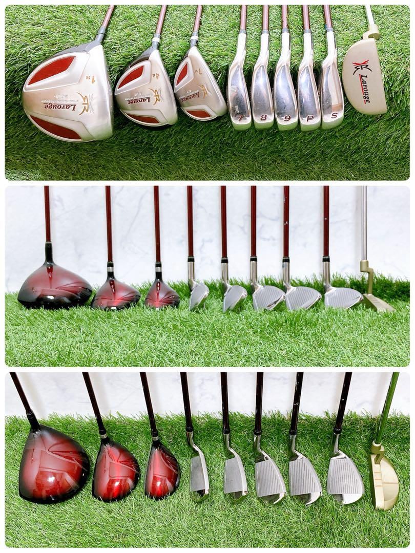 3.レフティー　初心者オススメ　ゴルフクラブ　レディースセット　左利き　9本 3.レフティー 初心者オススメ ゴルフクラブ レディースセット 左利き 9