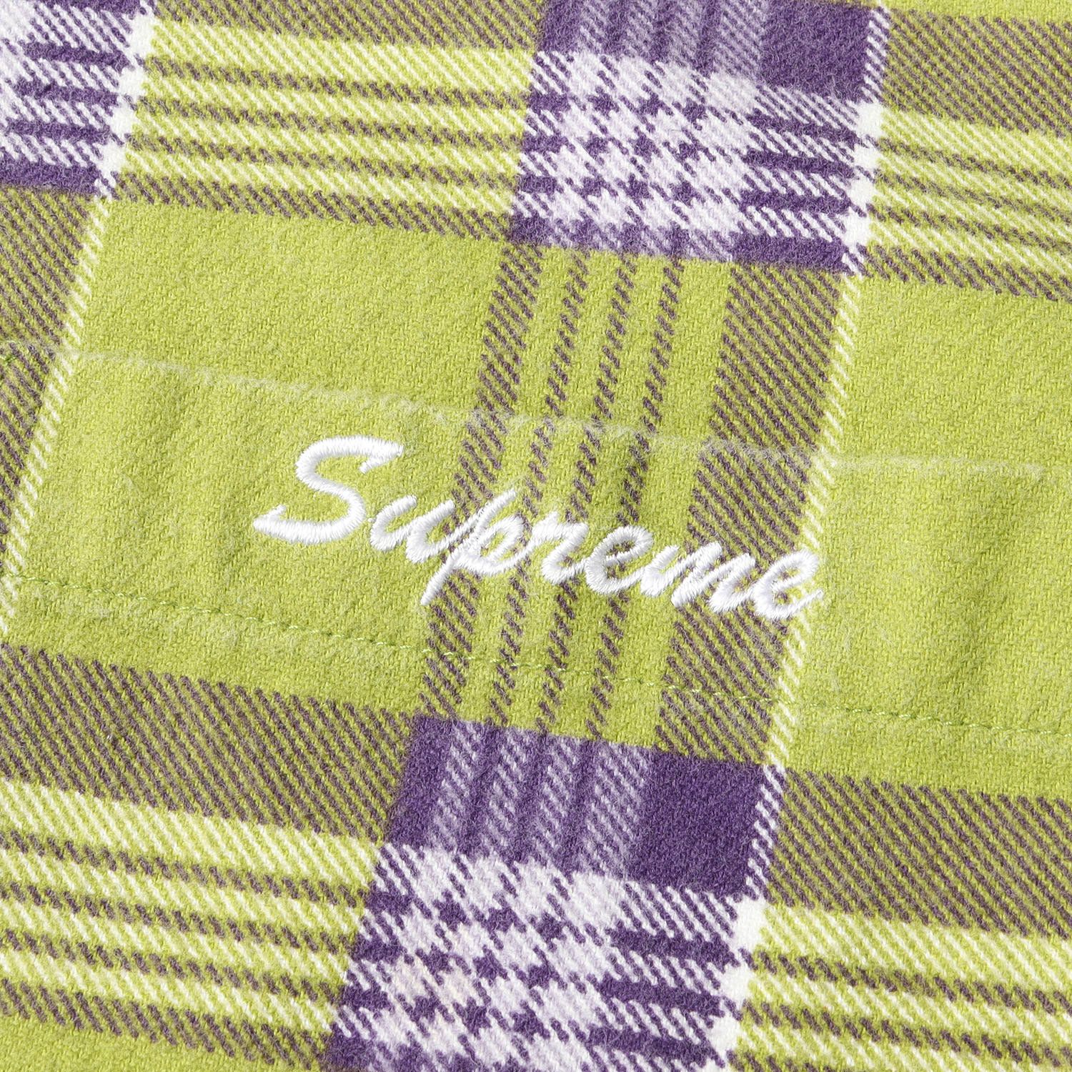 美品 Supreme シュプリーム 襟フェイクファー 裏地キルティング 