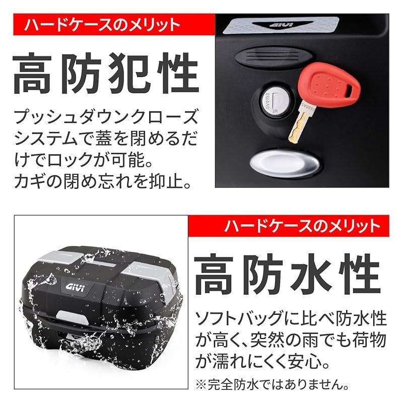 GIVI(ジビ) バイク用 リアボックス モノロック 45L ATLASシリーズ B45NM