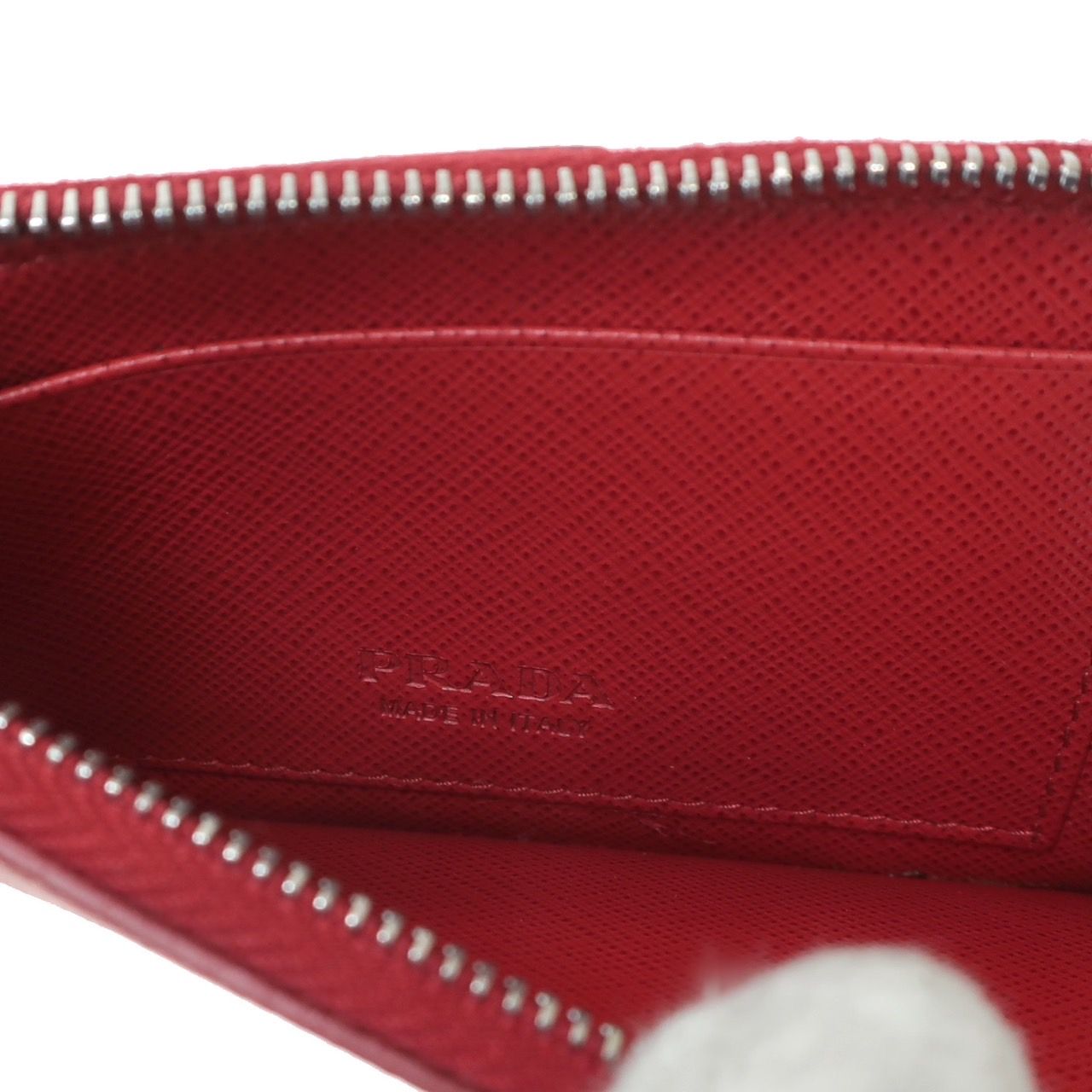 未使用品】PRADA プラダ フラグメントケース 2MC021 サフィアーノ 
