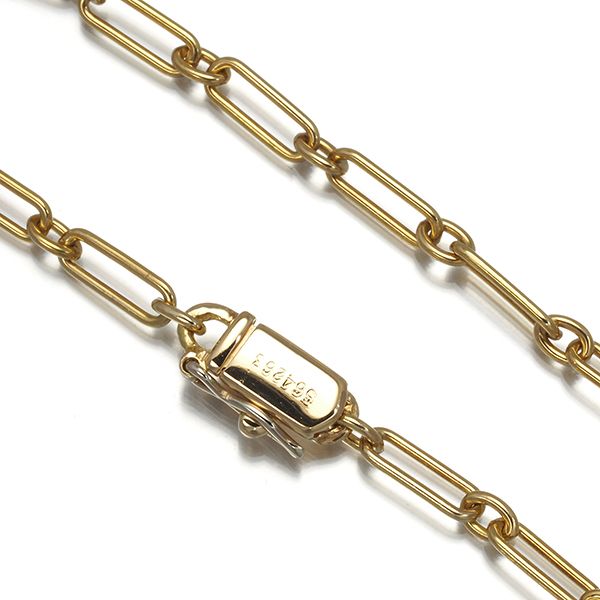 100%本物保証! 品 カルティエ ブレスレット リンク チェーン K18YG 168957 大幅 げ品