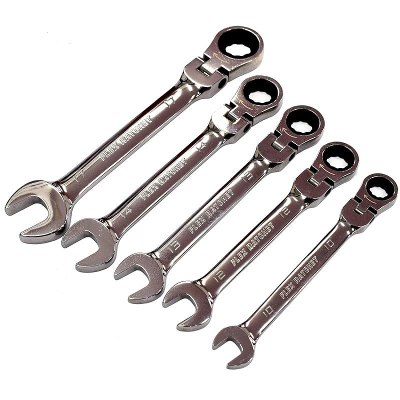 SK11 エスケー11 フレックスラチェットレンチセット 10~17mm SGR-F5SET 0